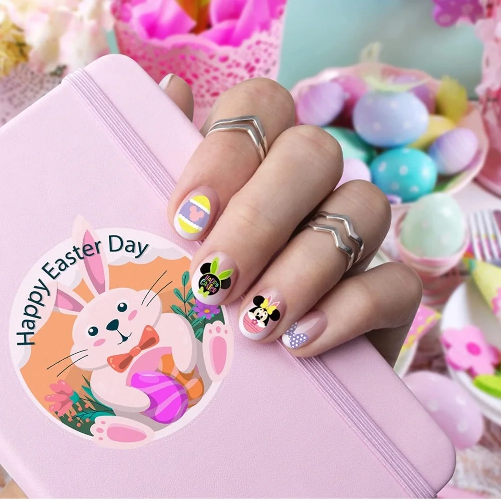Easter Nail Decals Mickey Mouse